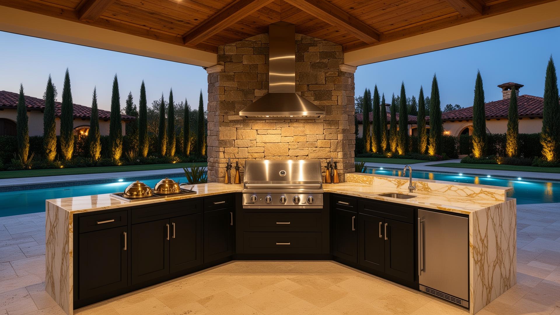 Brisa Prestige outdoor kitchen detail
